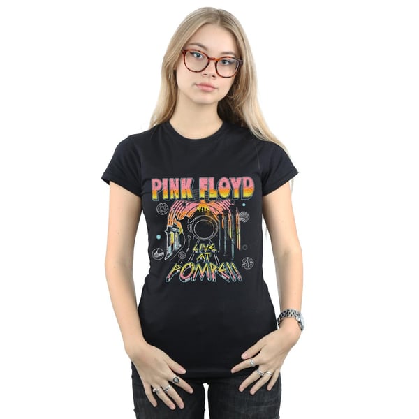 Pink Floyd Womens/Ladies Live At Pompeii Cotton T-Shirt