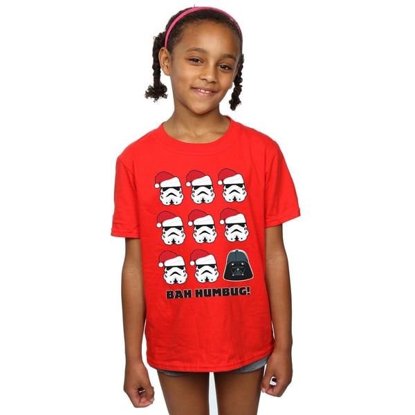 Star Wars Girls Christmas Humbug Cotton T-Shirt