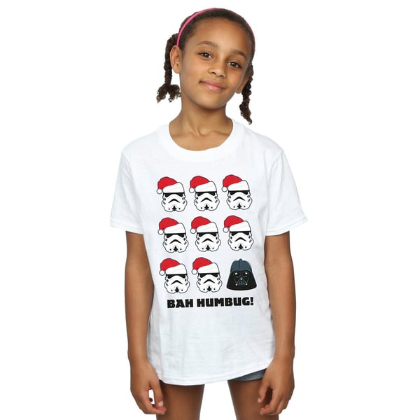 Star Wars Girls Christmas Humbug Cotton T-Shirt