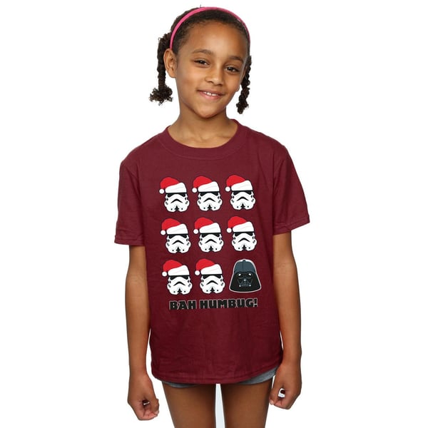 Star Wars Girls Christmas Humbug Cotton T-Shirt