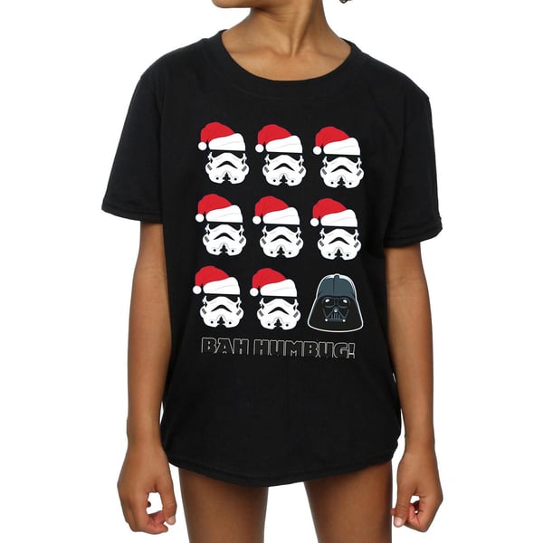 Star Wars Girls Christmas Humbug Cotton T-Shirt
