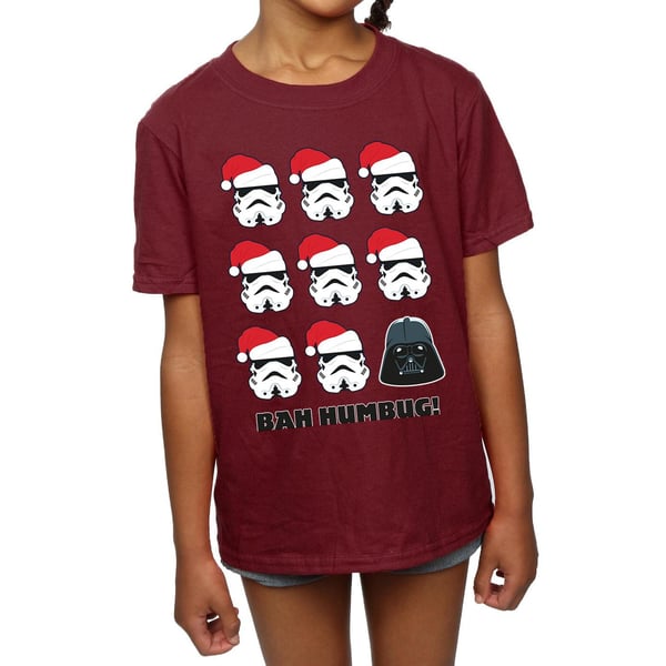 Star Wars Girls Christmas Humbug Cotton T-Shirt
