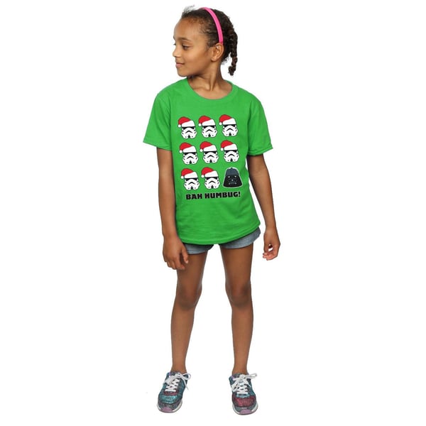 Star Wars Girls Christmas Humbug Cotton T-Shirt