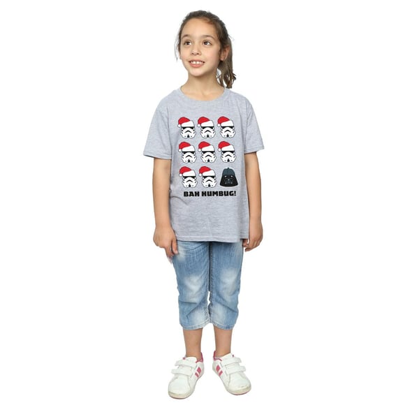 Star Wars Girls Christmas Humbug Cotton T-Shirt