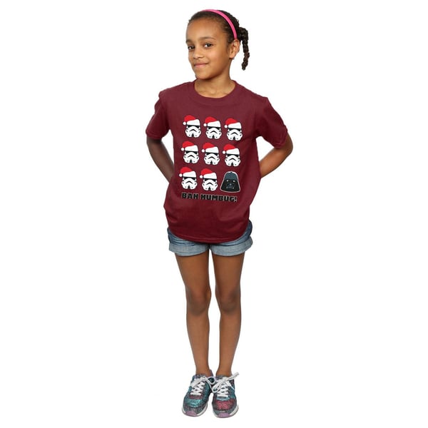 Star Wars Girls Christmas Humbug Cotton T-Shirt