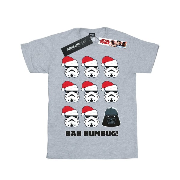 Star Wars Girls Christmas Humbug Cotton T-Shirt
