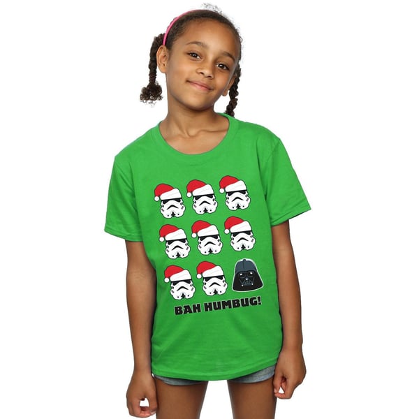 Star Wars Girls Christmas Humbug Cotton T-Shirt
