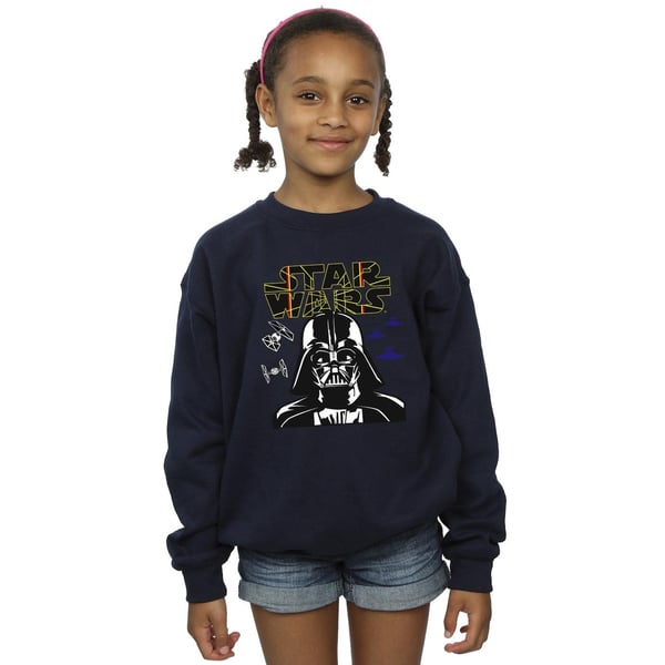 Star Wars Girls Darth Vader Comp Logo Sweatshirt