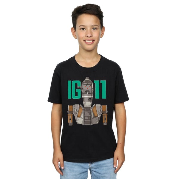 Star Wars Boys The Mandalorian IG-11 Bounty Hunter T-Shirt