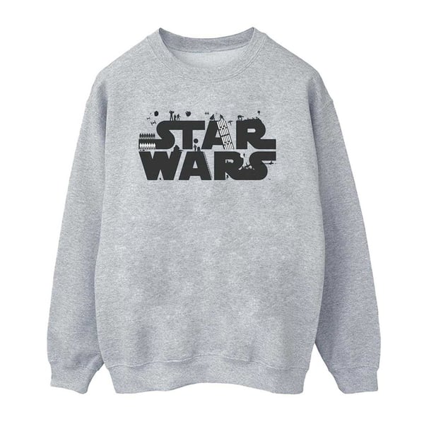 Star Wars Womens/Ladies Minimalist Logo Sweatshirt