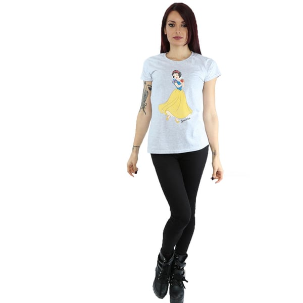 Disney Princess Womens/Ladies Classic Snow White Cotton T-Shirt