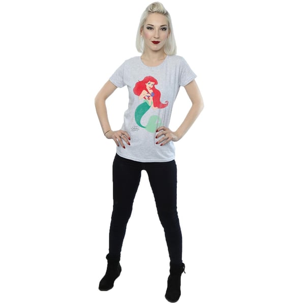 Disney Princess Womens/Ladies Classic Ariel Cotton T-Shirt