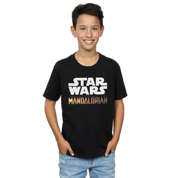 Star Wars Boys The Mandalorian Logo T-Shirt