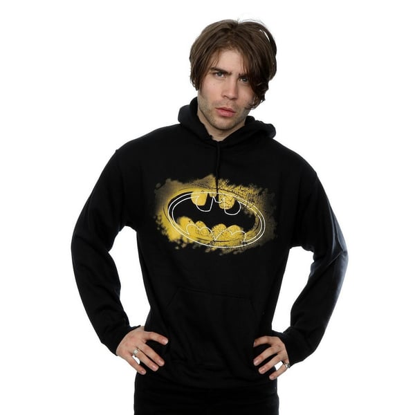 Batman Miesten Spray Logo Huppari
