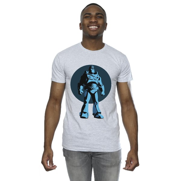 Disney Miesten Lightyear Buzz Standing Circle T-paita