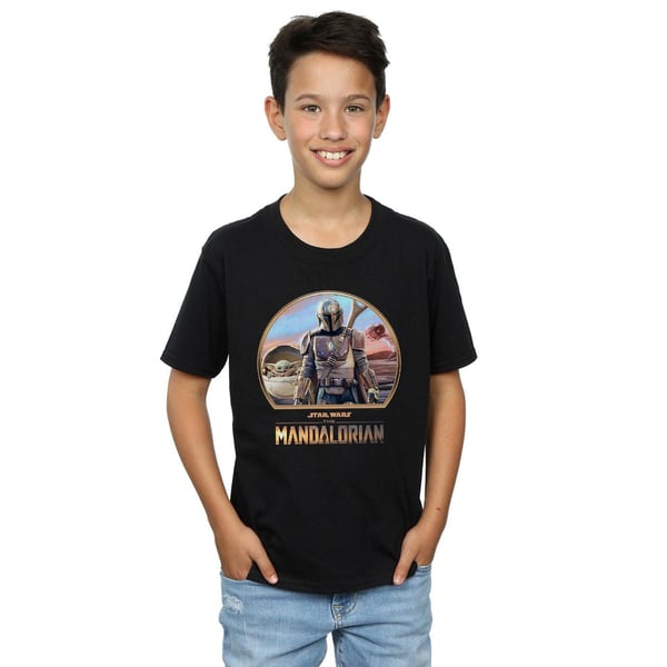 Star Wars Boys The Mandalorian Mando And The Child T-Shirt