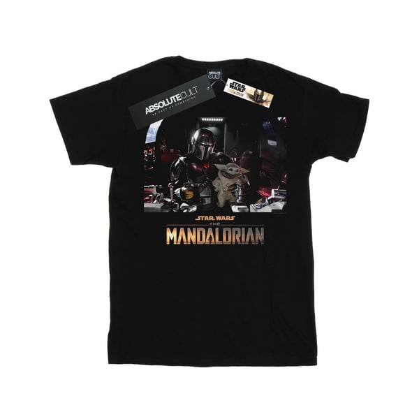 Star Wars Boys The Mandalorian Child On Board T-Shirt