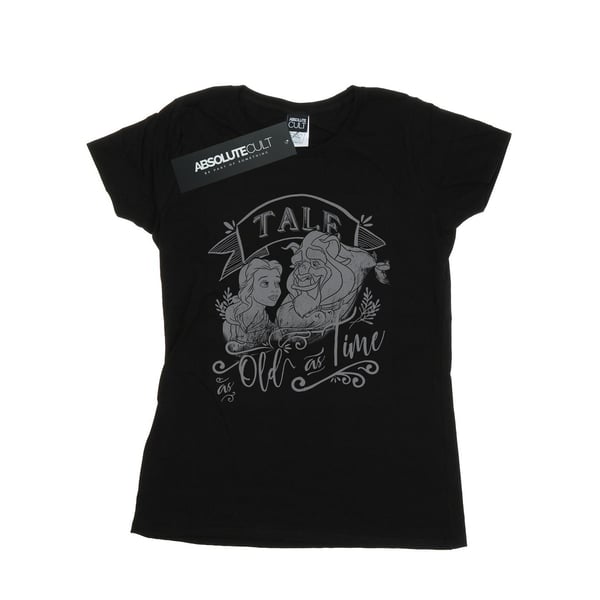 Disney Dam/Dam Skönheten och Odjuret Tale As Old As Time T-shirt i bomull