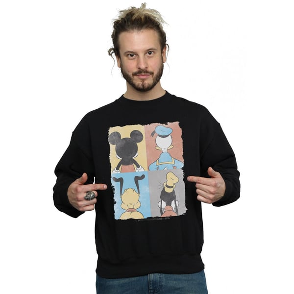 Disney Herr Mickey Mouse Four Backs Tröja