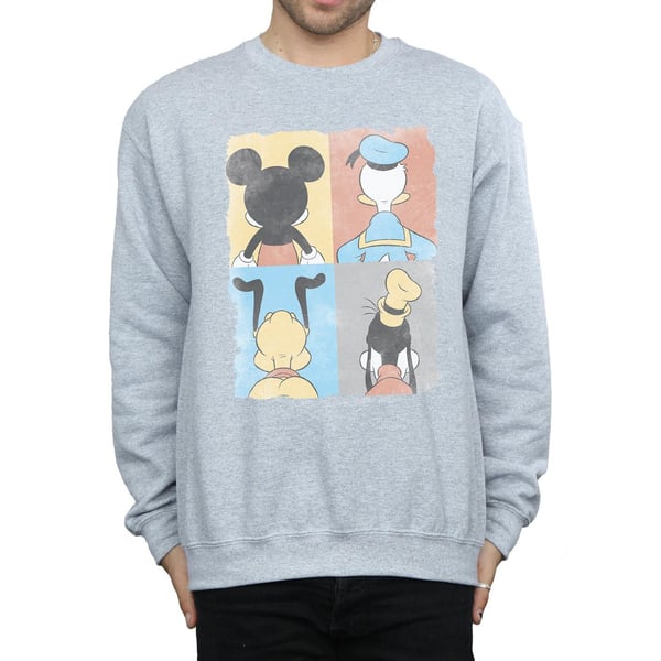 Disney Herr Mickey Mouse Four Backs Tröja