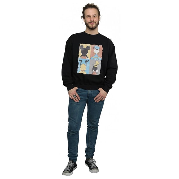 Disney Herr Mickey Mouse Four Backs Tröja