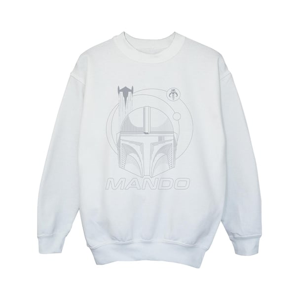 Star Wars Pojat The Mandalorian Rings Kypärä Collegepaita
