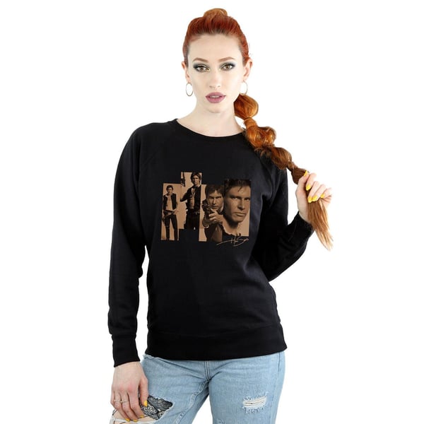 Star Wars Womens/Ladies Han Solo Photoshoot Sweatshirt