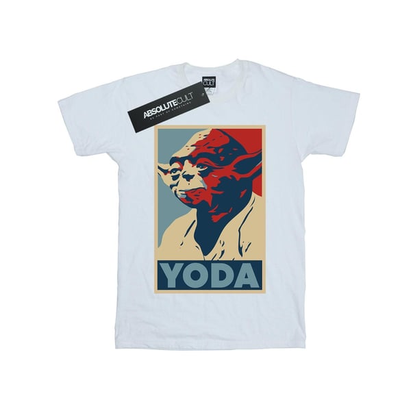 Star Wars Girls Yoda Poster Cotton T-Shirt