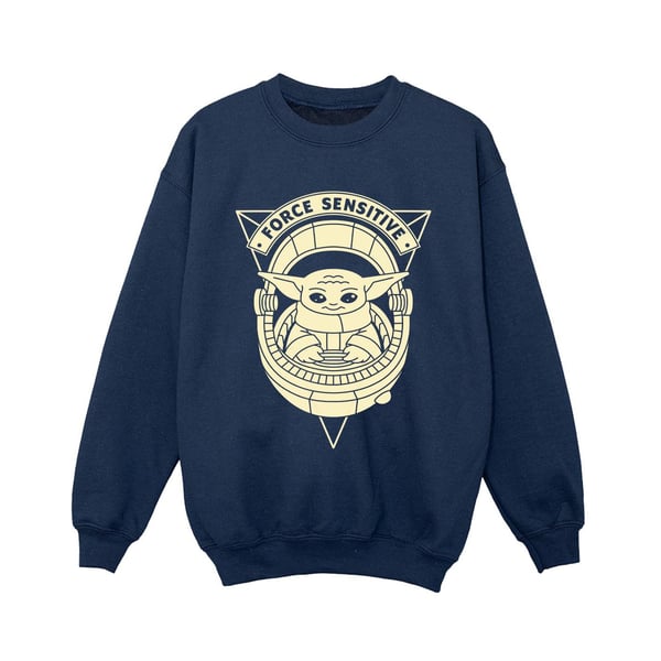 Star Wars Pojkar The Mandalorian Grogu Kraftkänslig Tröja