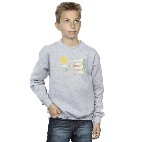 Star Wars Boys The Mandalorian Cutout Ship Sweatshirt