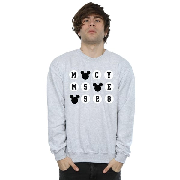 Disney Mens Mickey Mouse 1928 Circles Sweatshirt