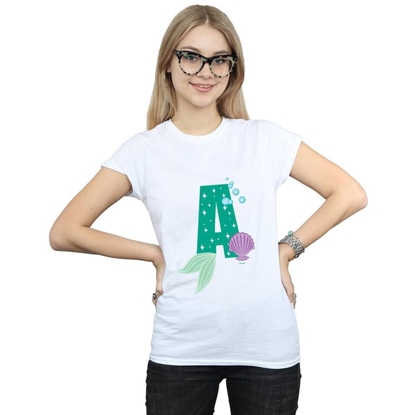 Disney Womens/Ladies Alphabet A Is For Ariel Cotton T-Shirt
