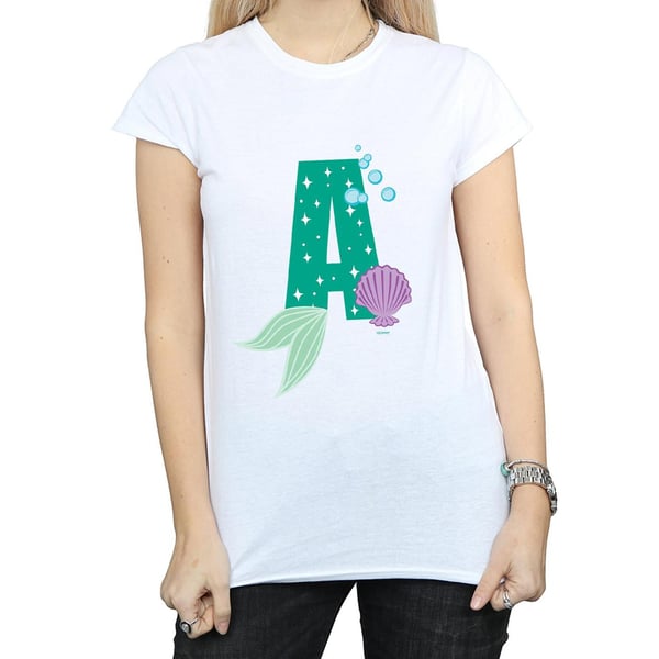 Disney Womens/Ladies Alphabet A Is For Ariel Cotton T-Shirt
