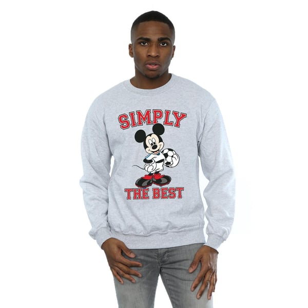Disney Mens Mickey Mouse Simply The Best Sweatshirt