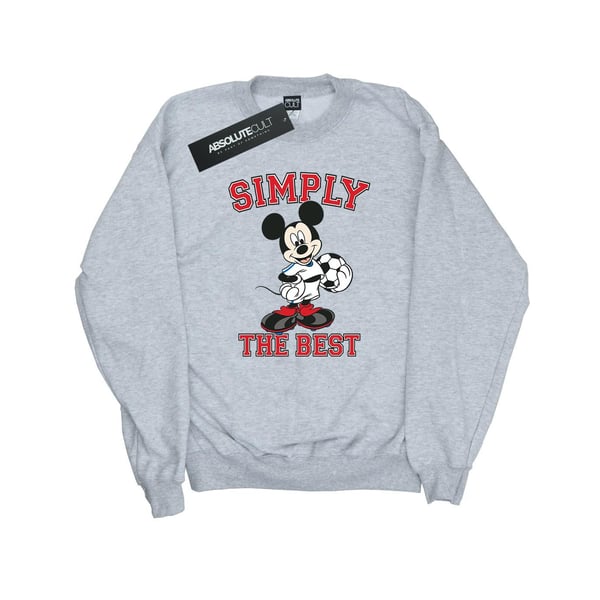 Disney Mens Mickey Mouse Simply The Best Sweatshirt