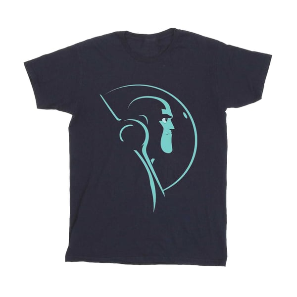 Disney Mens Lightyear Space Helmet Stare T-Shirt