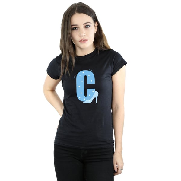 Disney Womens/Ladies Alphabet C Is For Cinderella Cotton T-Shirt