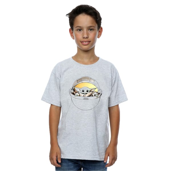 Star Wars Boys The Mandalorian The Child Basket T-Shirt