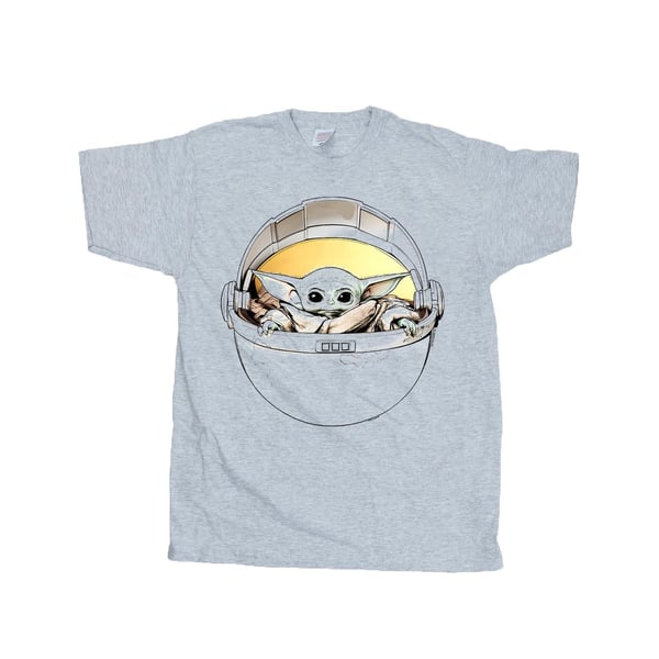 Star Wars Boys The Mandalorian The Child Basket T-Shirt