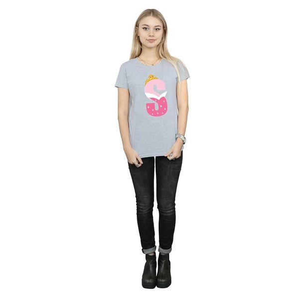 Disney Womens/Ladies Alphabet S Is For Sleeping Beauty Cotton T-Shirt