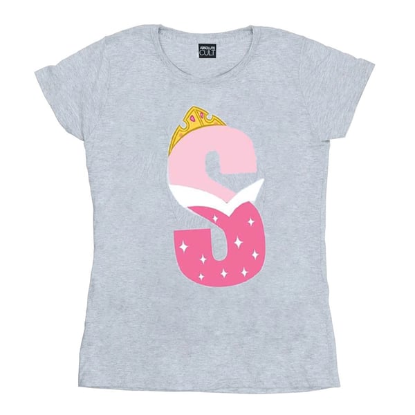 Disney Womens/Ladies Alphabet S Is For Sleeping Beauty Cotton T-Shirt
