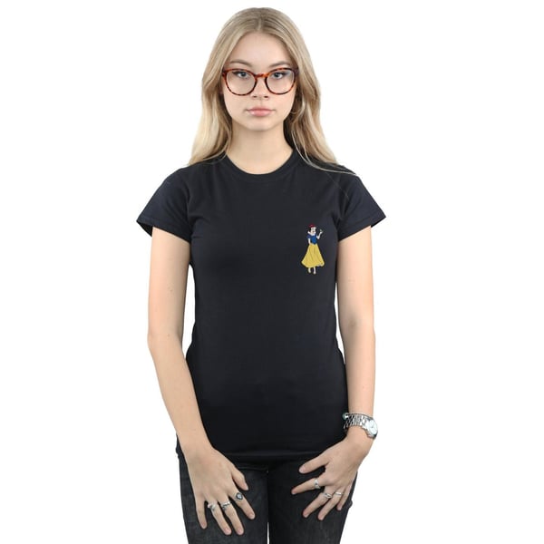 Disney Princess Womens/Ladies Snow White Chest Cotton T-Shirt