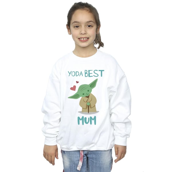 Star Wars Girls Yoda Best Mum Sweatshirt