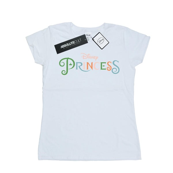 Disney Princess Womens/Ladies Colour Logo Cotton T-Shirt