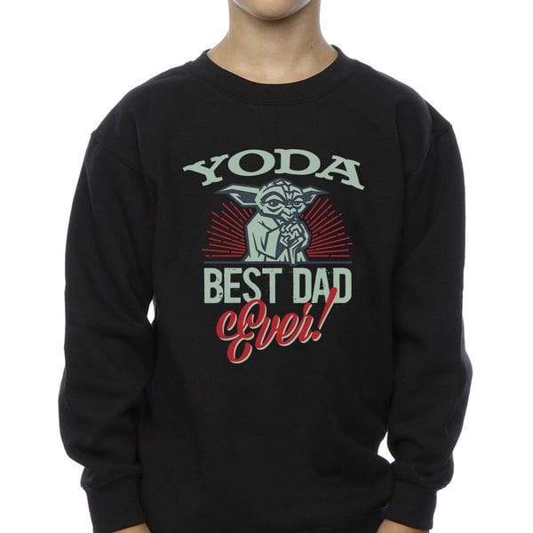 Star Wars Pojkar Mandalorian Yoda Pappa Tröja
