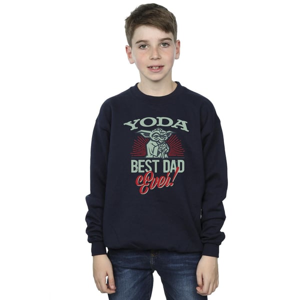 Star Wars Pojkar Mandalorian Yoda Pappa Tröja