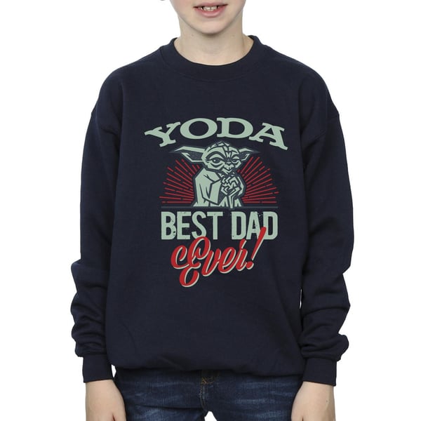 Star Wars Pojkar Mandalorian Yoda Pappa Tröja