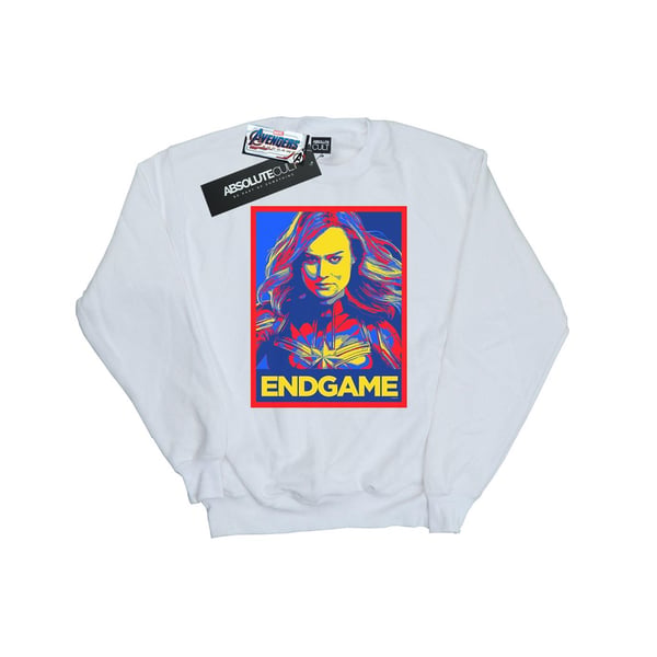 Marvel Boys Avengers Endgame Captain Marvel Poster Sweatshirt