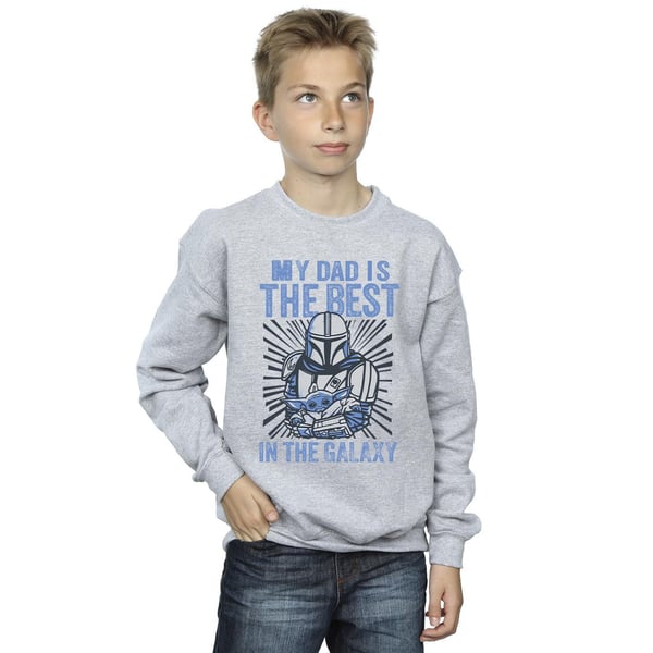 Star Wars Mandalorian Paras Isä -collegepaita pojille