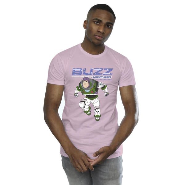 Disney Mens Lightyear Buzz Jump To Action T-Shirt